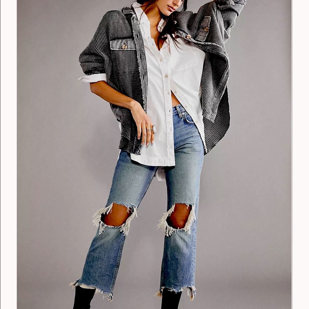 Free People Maggie straight jean